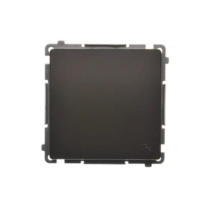 SIMON BASIC Łącznik schodowy (moduł) 10AX 230V czekoladowy