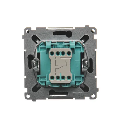 SIMON BASIC Łącznik schodowy (moduł) 10AX 230V grafit mat