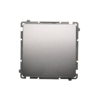SIMON BASIC Łącznik schodowy (moduł) 10AX 230V srebrny mat