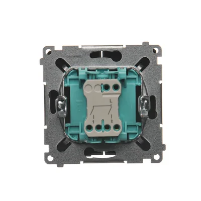 SIMON BASIC Łącznik świecznikowy (moduł) 10AX 230V czekoladowy
