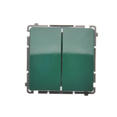 SIMON BASIC Łącznik świecznikowy (moduł) 10AX 230V zielony