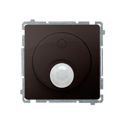 SIMON BASIC Łącznik z czujnikiem ruchu z zabezpieczeniem (moduł) 20–500W czekoladowy