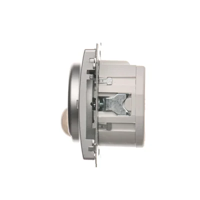 SIMON BASIC Łącznik z czujnikiem ruchu z zabezpieczeniem (moduł) 20–500W srebrny mat