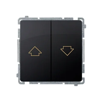 SIMON BASIC Łącznik żaluzjowy (moduł) 10AX 230V grafit mat