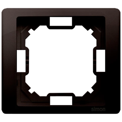 SIMON BASIC NEOS Ramka 1-krotna czekoladowa