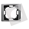 SIMON BASIC NEOS Ramka 1- krotna IP44 tytanowy, metalizowany