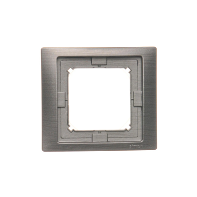 SIMON BASIC NEOS Ramka 1- krotna IP44 tytanowy, metalizowany