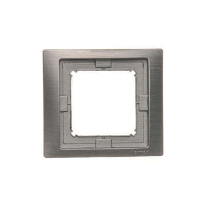 SIMON BASIC NEOS Ramka 1- krotna IP44 tytanowy, metalizowany
