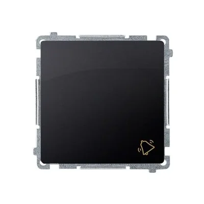 SIMON BASIC Przycisk "dzwonek" (moduł) 10AX 250V, szybkozłącza, grafitowy mat, metalizowany