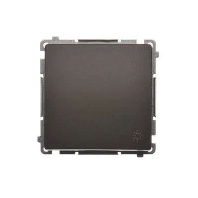 SIMON BASIC Przycisk światło (moduł) 10AX 230V czekoladowy