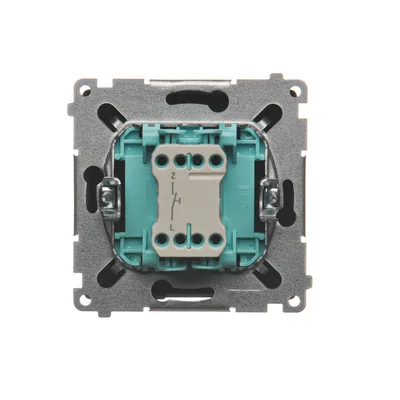 SIMON BASIC Przycisk światło (moduł) 10AX 230V czekoladowy