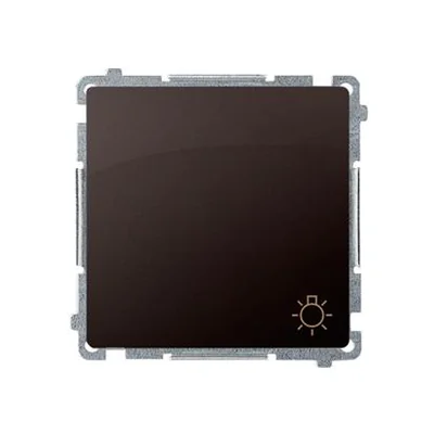 SIMON BASIC Przycisk światło (moduł) 10AX 230V czekoladowy