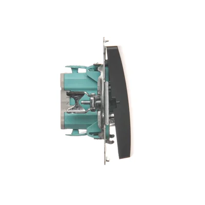 SIMON BASIC Przycisk światło (moduł) 10AX 230V grafit mat