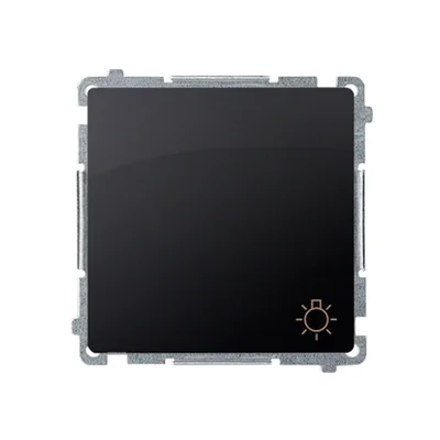 SIMON BASIC Przycisk światło (moduł) 10AX 230V grafit mat