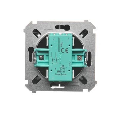 SIMON BASIC Przycisk żaluzjowy (moduł), 10AX, 250V~, czekoladowy