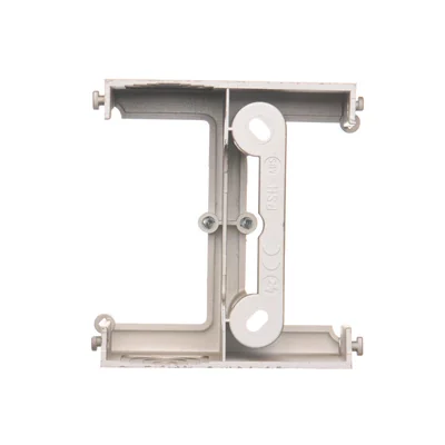 SIMON BASIC Puszka natynkowa głęboka - element rozszerzający puszkę pojedynczą składaną do ramek wielokrotnych satynowa