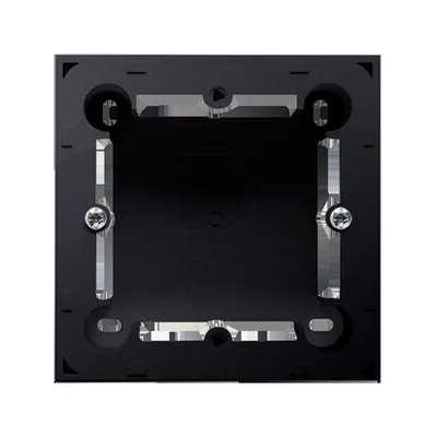 SIMON BASIC STANDARD Puszka natynkowa płytka pojedyncza metalizowana grafit mat