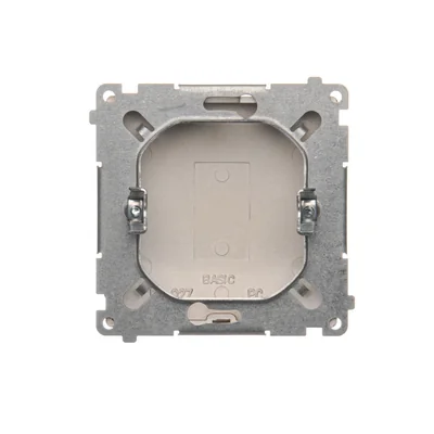 SIMON BASIC Zaślepka z mostkiem czekoladowy