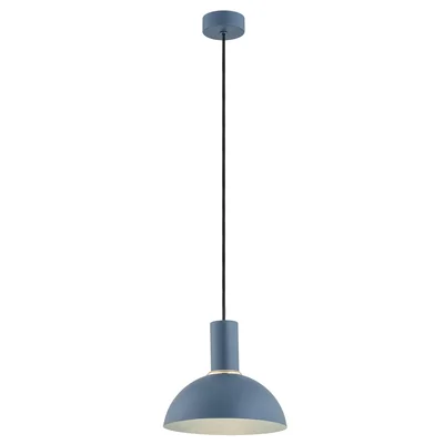 SINES Lampa wisząca pojedyncza 22cm granatowa
