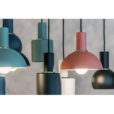 SINES Lampa wisząca pojedyncza 22cm granatowa