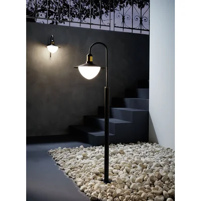 SIRMIONE Lampa ścienna czarna