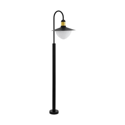 SIRMIONE Lampa stojąca 120cm czarna