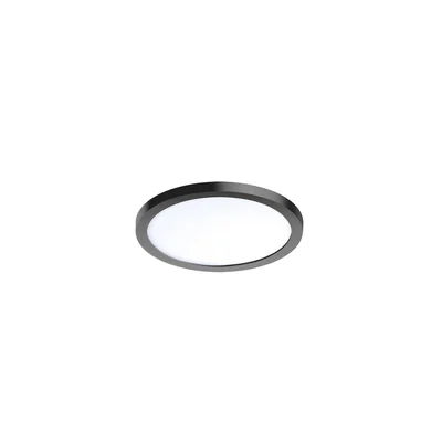 SLIM ROUND 15 3000K Lampa sufitowa wpuszczana czarna