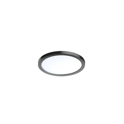 SLIM ROUND 15 3000K Lampa sufitowa wpuszczana czarna
