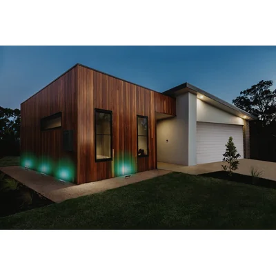 SMART+ WIFI MULTICOLOR Naświetlacz LED RGBW 10W 630lm 3000K 100° 230V IP65 ciemny szary