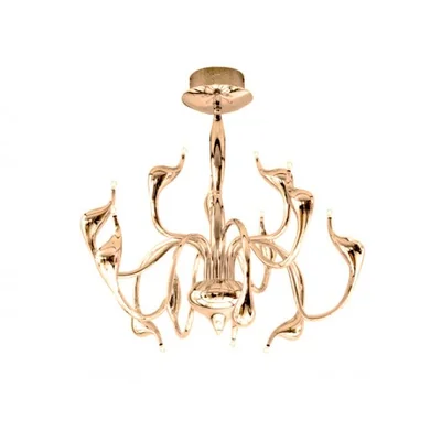 SNAKE Lampa sufitowa złota