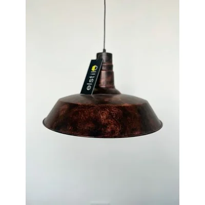 SOMERON Lampa wisząca E27 IP20 miedziana