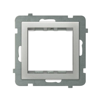 SONATA Adapter podtynkowy systemu OSPEL 45 do serii Sonata srebro mat