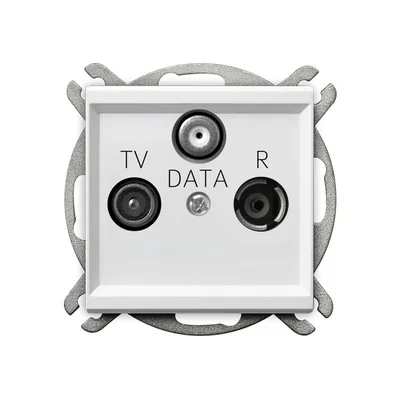 SONATA Gniazdo RTV-DATA biały