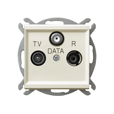 SONATA Gniazdo RTV-DATA ecru