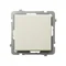 SONATA Łącznik jednobiegunowy ecru, bez ramki