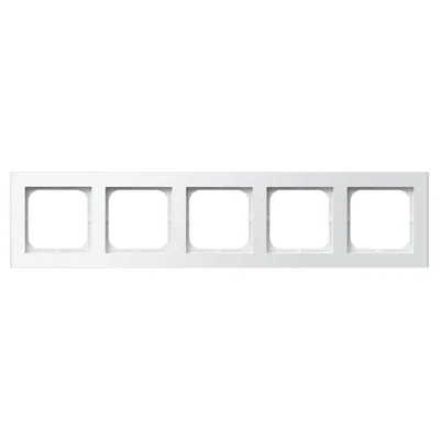 SONATA Ramka pięciokrotna biały