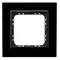 SONATA Ramka pojedyncza czarne szkło