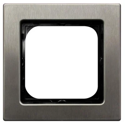 SONATA STAL INOX Ramka pojedyncza stal inox