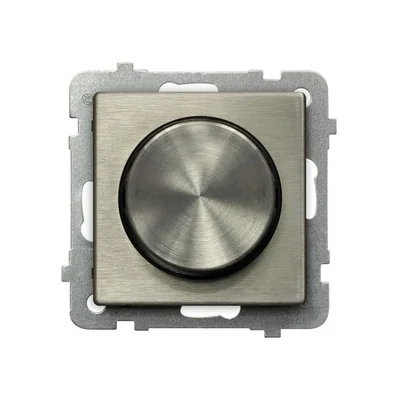 SONATA STAL INOX Ściemniacz uniwersalny do obciążenia żarowego,  owego oraz LED