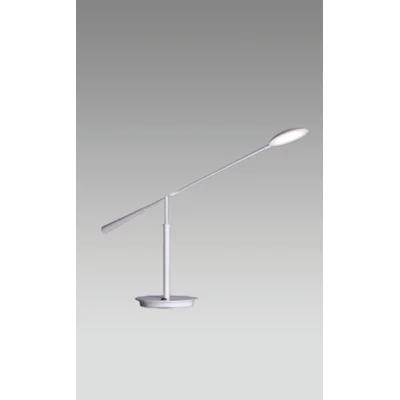 Space lampa stojąca biurkowa biała LED