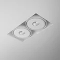 SQUARES 111x2 Oprawa wpuszczana podwójna 22W LED 3000K 230V IP20 biała