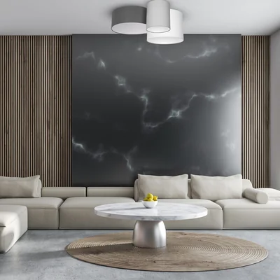 STAN Plafon 70cm 60W IP20 szary