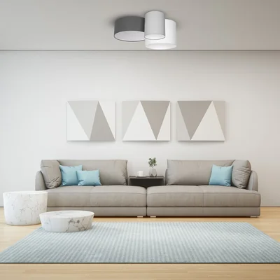 STAN Plafon 70cm 60W IP20 szary