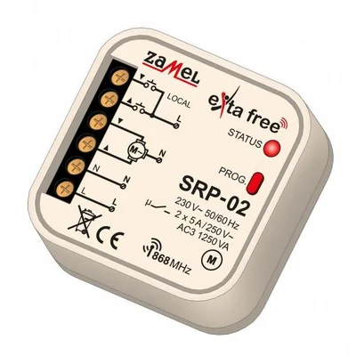 Sterownik rolet dopuszkowy TYP: SRP-02