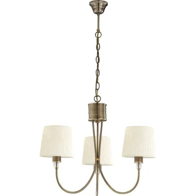 Stile Lampa wisząca potrójna patyna