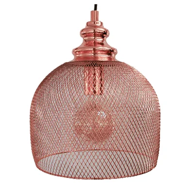 Straiton Lampa wisząca miedziana