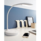 SWAN Lampa USB biurkowa biała