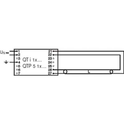 Świetlówka liniowa niezintegrowana Lumilux FQ 24W G5 230V 1600lm CW