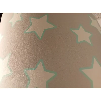 Szare gwiazdki Lampa wisząca dziecięca