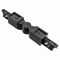 T-RACK CONNECT FLEX Łącznik łamany prosty do szynoprzewodu czarny 3-F